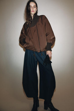 ZW COLLECTION RIBBED JACKET - Zara фото 7