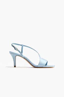Sandalias de tac?n con tiras finas