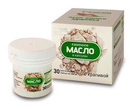 Каменное масло с крапивой, капсулы 30 шт.