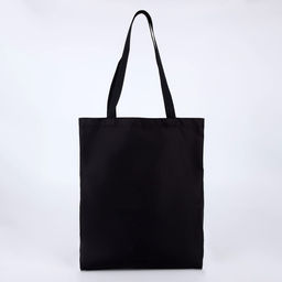 Шопер «Бокал вина», 35×0.5×40 см, вышивка, чёрный