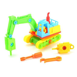 Конструктор Машина Экскаватор, 33 детали, МИКС - Simaland фото 6
