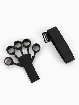 Массажёр силикон для пальцев рук с манжетом 9,5кг 8*14*2,8см чёрн ОТ