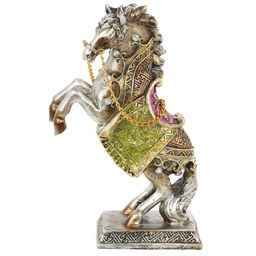 Фигурка декоративная "Лошадь, L13 W7 H19 см, 2в.