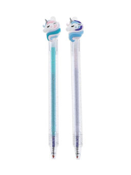 Ручка гелевая-прикол Единорог, МИКС