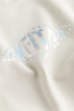 Sudadera oversize con motivo - H&m фото 2