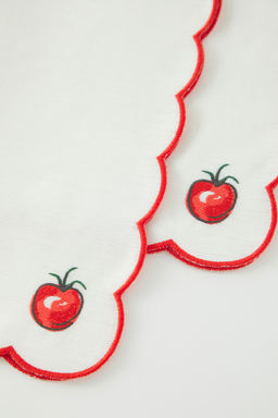 Trendyolmilla Home 2li Domates Desenli Amerikan Servis Seti 33x50cm TPHSS25RUN00012  фото 4