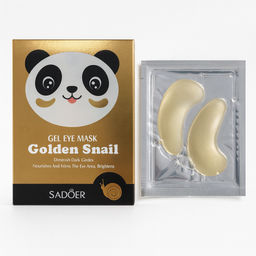 Набор омолаживающих масок-патчей для век SADOER, 7,9г/ 7шт. с муцином улитки SD93291