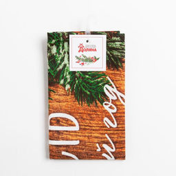 Полотенце Доляна Новогоднее настроение 35х60 см,100% хлопок 160 г/м2  фото 5