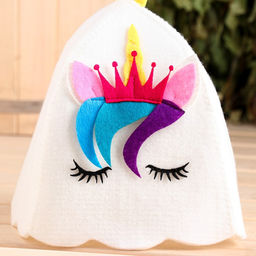 Шапка для бани с аппликацией Алиса - Simaland фото 2