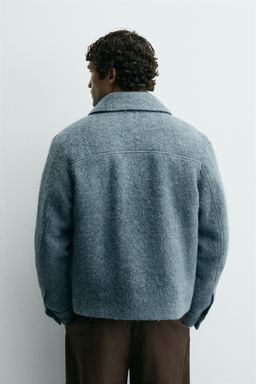 QUILTED OVERSHIRT WITH ZIP