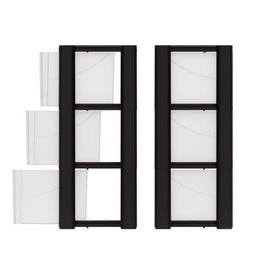 Комод "Колорит" 3-х секцион. (черный) М7924