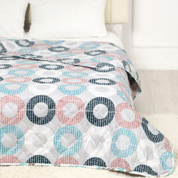 АРТ 048 Покрывало (микрофайбер) 200*220 "Круги"