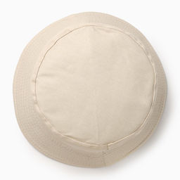 Панама женская однотонная, двухсторонняя, бежевый, чёрная, размер 56-58