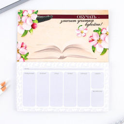 Планер мини с отрывными листами Планинг учителя - Artfox фото 2