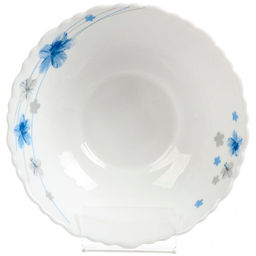 ВУАЛЬ Салатник стеклокерамика, круглый, 15 см, 0.44 л, TW60 (484523) /DANIKS/  фото 2