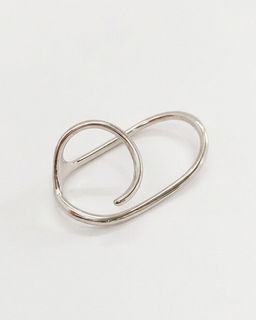 Стильное кольцо на два пальца