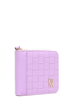 Женский сиреневый кошелек - U.s. polo assn фото 2