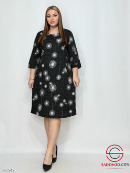 Трикотажное платье женское