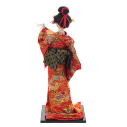 Фигурка декоративная "Гейша", L16,5 W16,5 H41,5 см