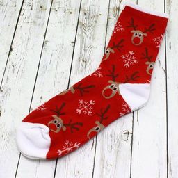 Носки НГ р.35-40 Новогоднее настроение Олени - Krumpy фото 4