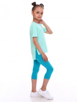 КМ117 Костюм "Лера" (бирюзовый, мятный)