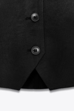 HALTER TIE WAISTCOAT TOP - Zara фото 8