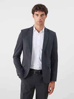 Dar Kal?p Erkek Blazer Ceket