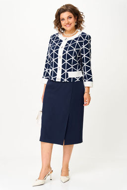 Костюм Aira Style 24128-Р сине-белый