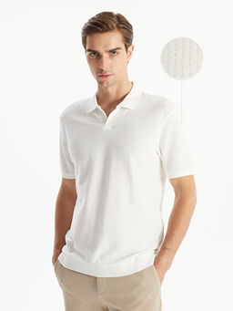 Polo Yaka K?sa Kollu Erkek Dokulu Ti??rt