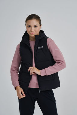 Пуховый жилет Чёрный