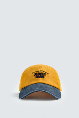 CONTRAST EMBROIDERY CAP - Zara фото 2
