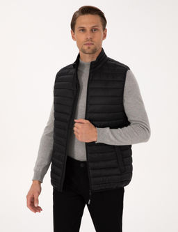 Siyah Kapitone Yelek - Pierre cardin фото 3