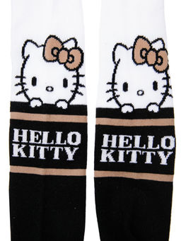 Колготки PlayToday для девочки Hello Kitty из хлопка черные фото 6
