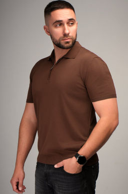 Мужская футболка-поло из вязаного трикотажа Happyfox - Happy fox фото 2