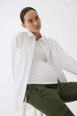 MAMA Pantalon cargo ajustado - H&m фото 2
