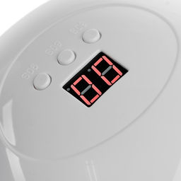 Лампа для маникюра Luazon LUF-06, UV/LED, 15 диодов, 36 Вт, таймер, USB, белая