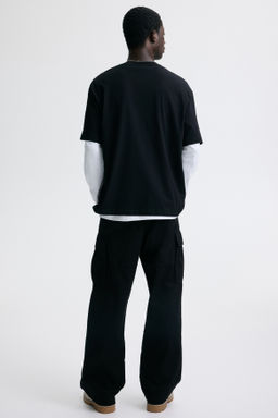Camiseta con estampado Loose Fit - H&m фото 14