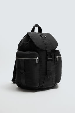 TECHNICAL FLAP BACKPACK - Zara фото 2