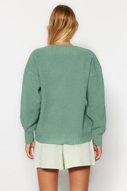TRENDYOLMILLA Tas Basic V Yaka Triko H?rka TWOAW24HI00383  фото 4
