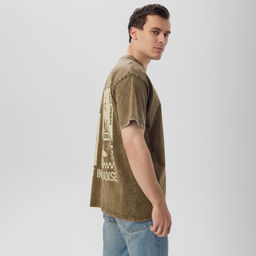 Футболка мужская MIST Paradise, размер XL, зелёная