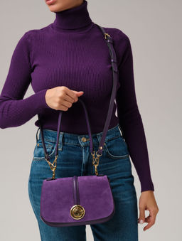 Кросс-боди сумка Azaro 30805 фиолетовая орхидея