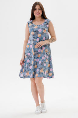 Платье женское из кулирки Кэтрин астра - Амадэль фото 2