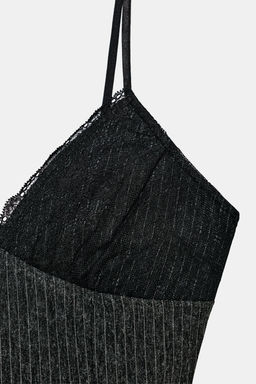 PINSTRIPE CAMISOLE TOP - Zara фото 5