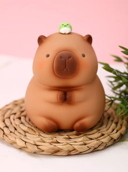 Копилка "Capybara Frog Friend", 15 см