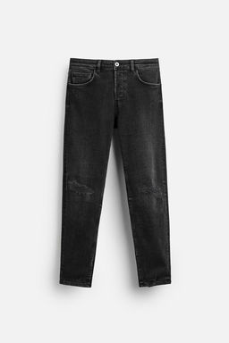 RIPPED SKINNY FIT JEANS - Zara фото 24