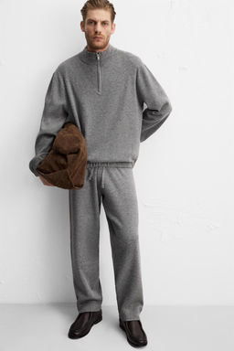 STITCH JOGGER TROUSERS - Zara фото 5
