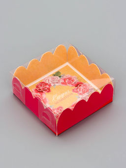 Цена за 5 шт. Коробка для печенья, Сладких моментов, 7?7?3 см