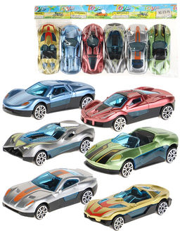 Набор машин 6шт. (2440061) в пакете