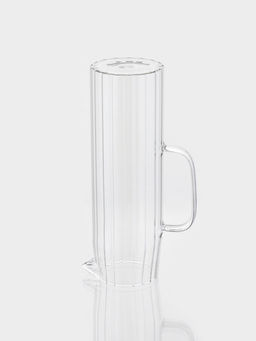 Кувшин "Эко.Дольки" 1500 мл, 9×14×28 см, с бамбуковой крышкой