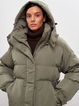 Conso/WDS 220502 - olive Пуховая Куртка  фото 6
